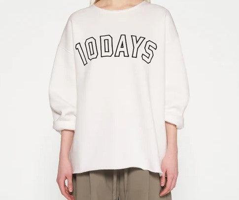 10 DAYS Raw Edge Statement Sweater