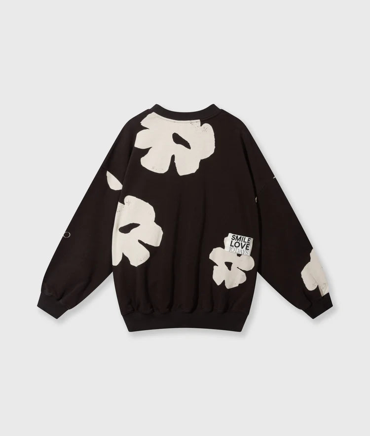 10 DAYS OVERSIZED SWEATER FLOWER