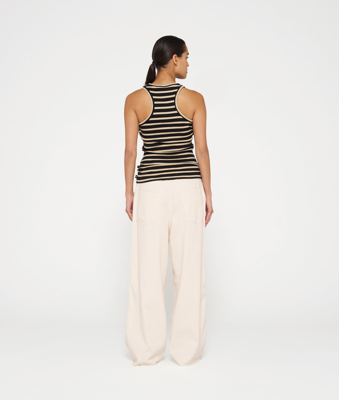 10 DAYS Tank Top Rib Stripes