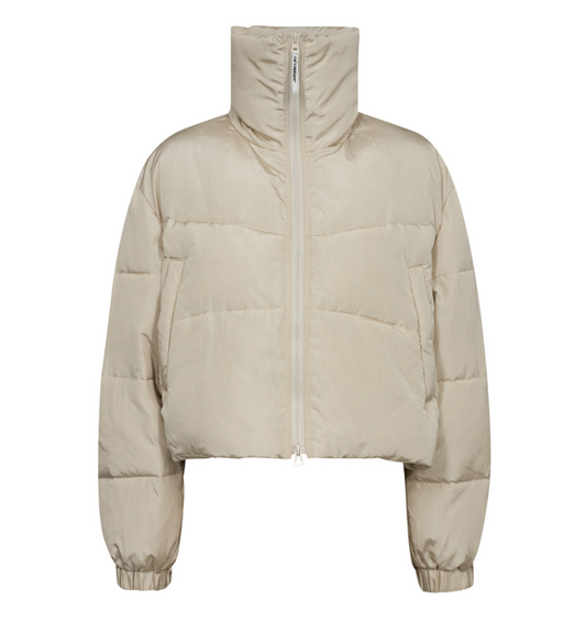 CO COUTURE FrostyCC Crop Puffer Jacket